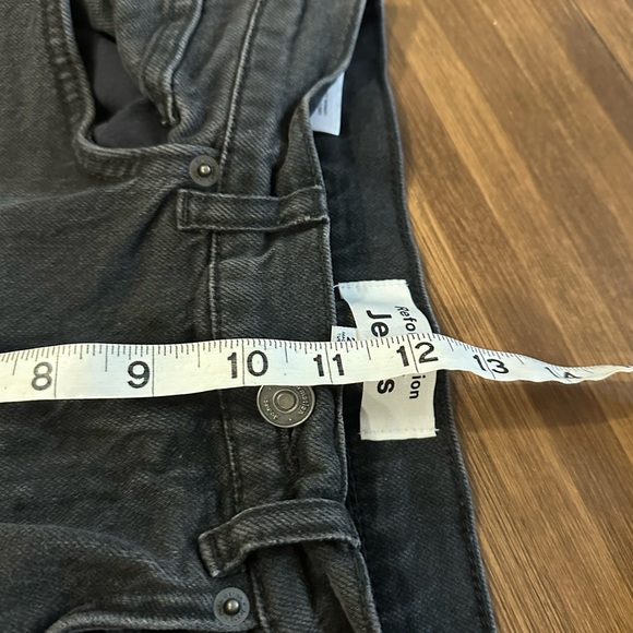 Reformation jeans Peyton high rise bootcut jeans Erie wash black size 27” - Picture 8 of 9